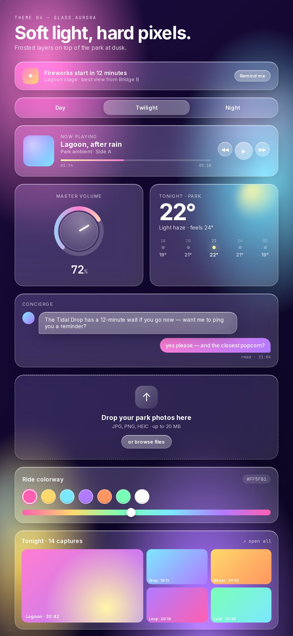 Glass Aurora preview